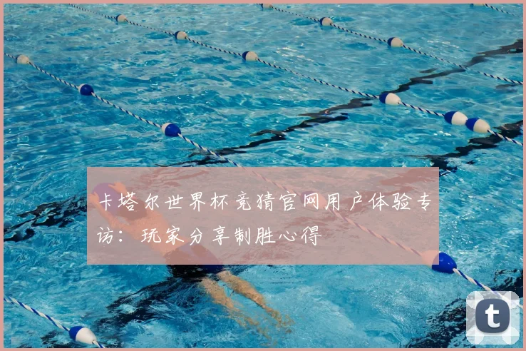 卡塔尔世界杯竞猜官网用户体验专访：玩家分享制胜心得